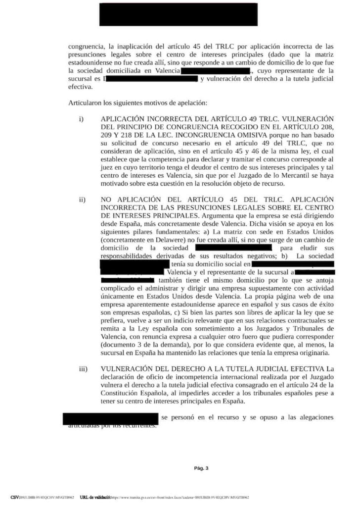 resolución conflicto artículos